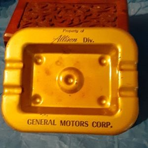 Vintage GM/Allison metal ashtray